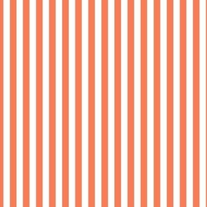 Pantone f87c56 Vibrant Orange Stripe