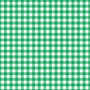 Green Gingham Coordinate for An Apple A Day
