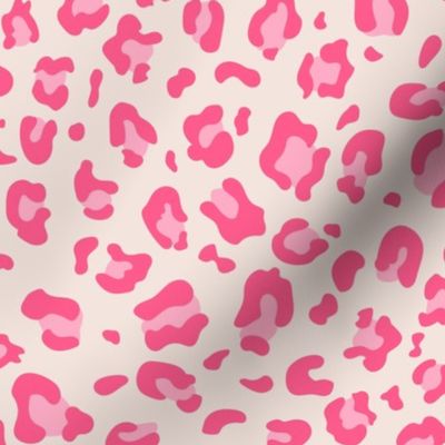 Tropical Pink Leopard Skin