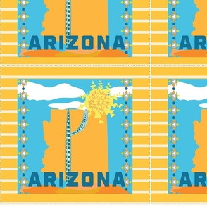 Arizona Larger Panel with 6 mini