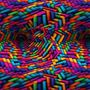 3d color illusions 