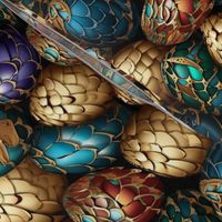 jewel tones dragon eggs 