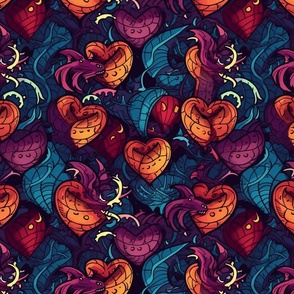 dragon hearts of geekery