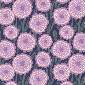 Bold Blooms - Lavender