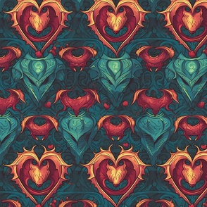 dragon hearts in love