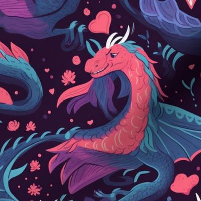 dragon love fantasy