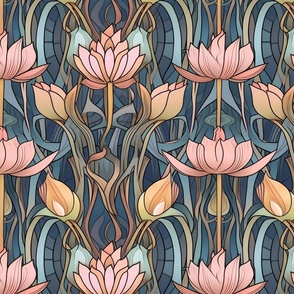 pink egyptian lotus 