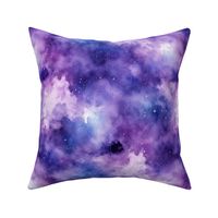 galaxy in purple and blue 