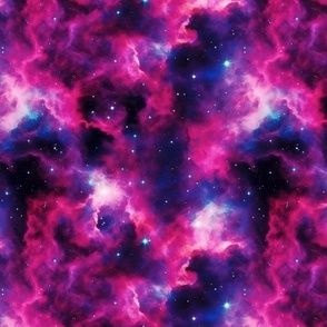 galaxy in purple and magenta 