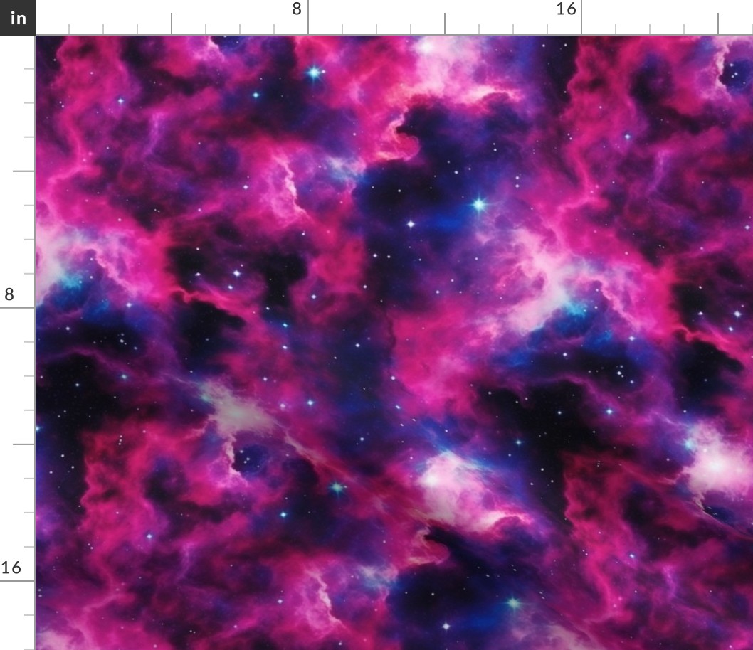 galaxy in purple and magenta 