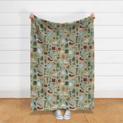 Large Scale Nutcracker Green