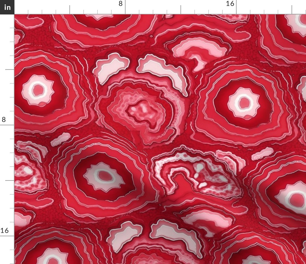 geode in red 