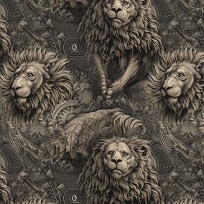 gustave dore and the lions 
