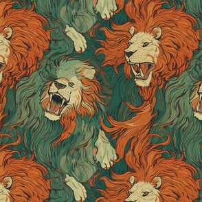 lautrec lions roaring