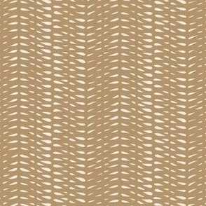 Micro Abstract Geo _ Creamy White, Lion Gold Yellow _ Geometric Stripe