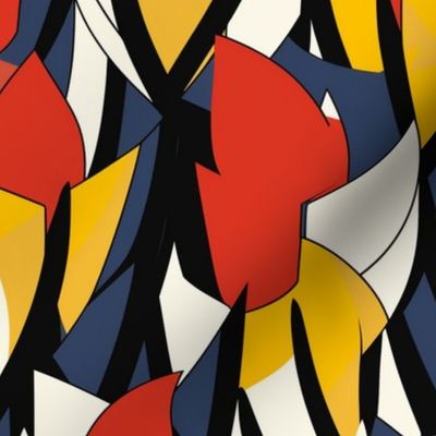 mondrian tulips