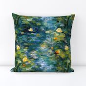 monet abstract waterlilies