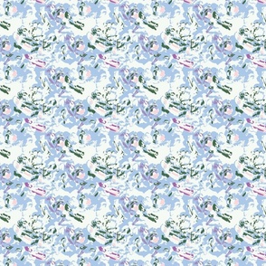 Roses Blue accent wallpaper, botanical, home decor quilts, floral, living room bedroom, table runner napkins, duvet cover pillows, tablecloth placemats, dining room kitchen, upholstery bathroom, bed table linen, kids, home decor