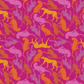 Cheetah Toss - pink
