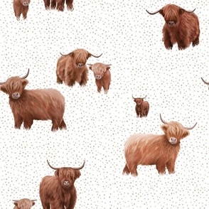 Highland Cow Spots 