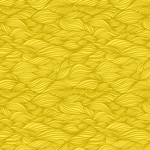 Yellow Sunshine Yarn Waves