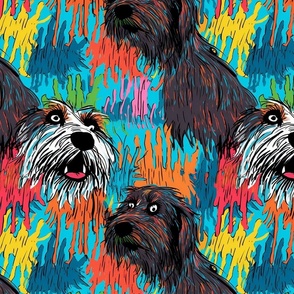 neo expression rainbow dogs