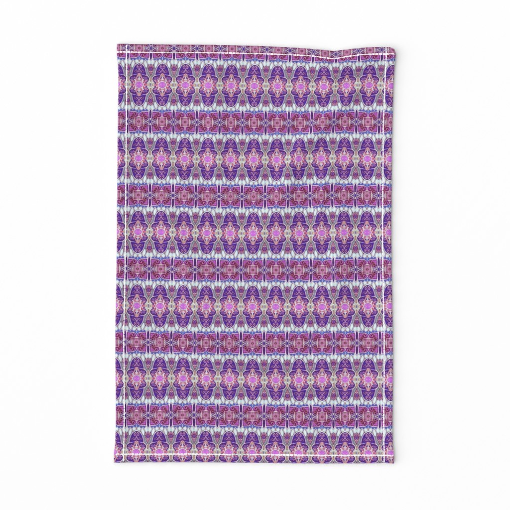 Pointing North (purple stripe)