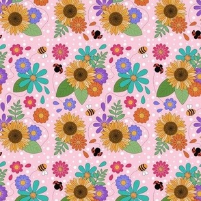 Floral Summer Picnic Pattern