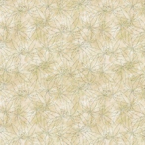 cream hemp cannabis leaf outline pattern 