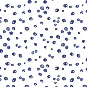 Bubbles Watercolor Small Pattern