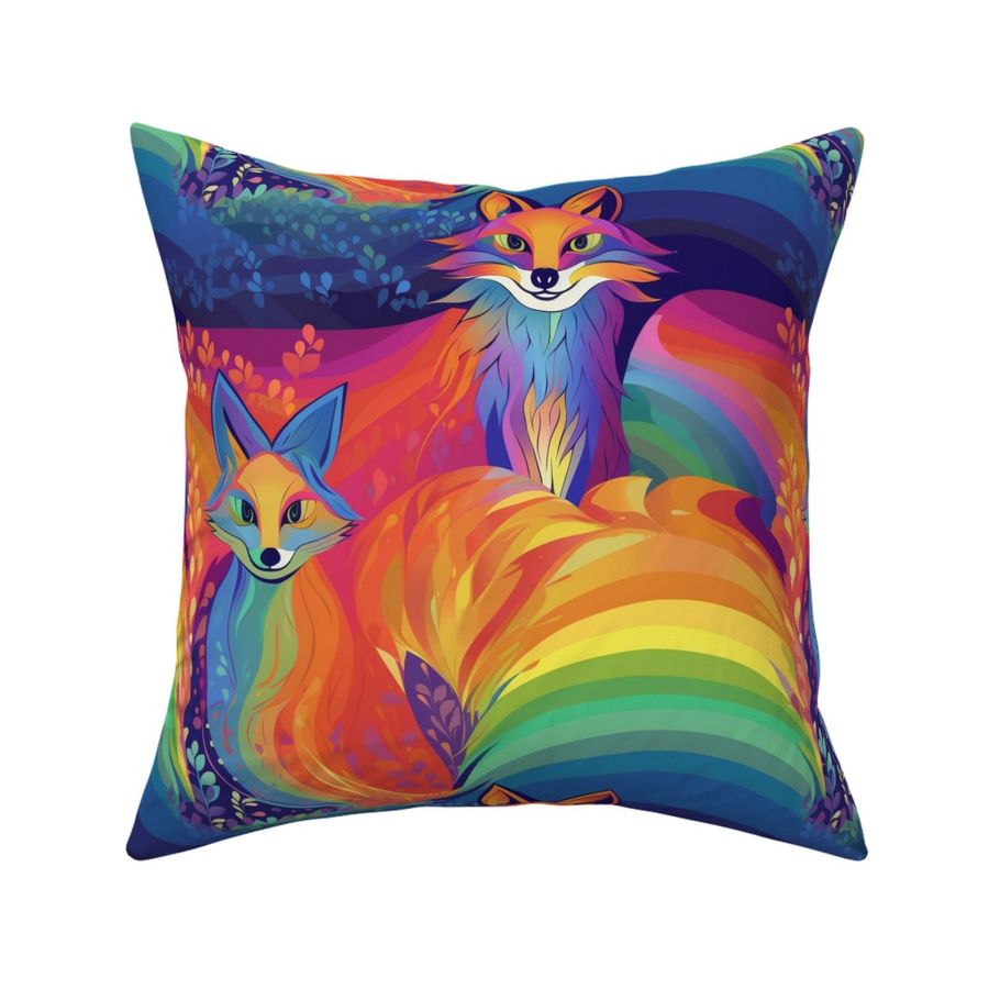 rainbow fox dream