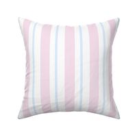 Pale Pink & Baby Blue Stripes