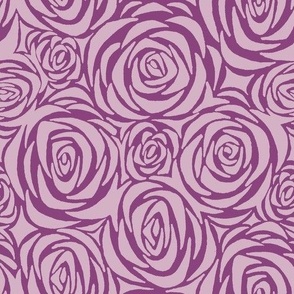 roses - pink & plum