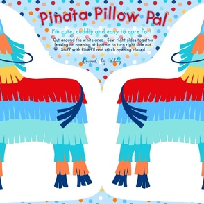 pinata pillow pal cut and sew