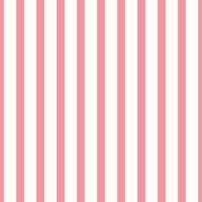 Dark pink candy stripes SMALL