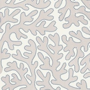 printed fan coral neutral