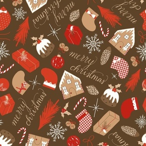 Merry Christmas Memories_Red Chocolate_Large