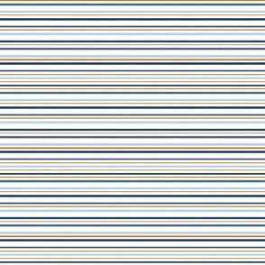 stripes horizontal navy, cinnamon, white