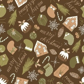 Merry Christmas Memories Green Chocolate_Small