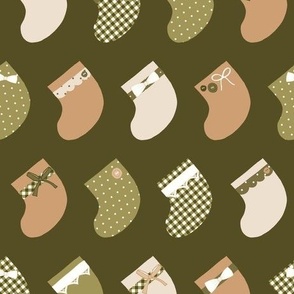 Christmas Stockings_Green_Large