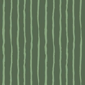 Olive green, Emerald Green stripe 