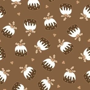 Christmas Puddings_Neutral Brown_Large