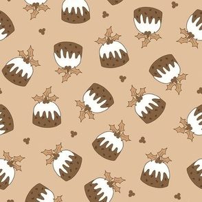 Christmas Puddings_Neutral Tan_Large
