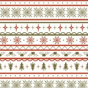 Christmas Sweater_Red Green White_Small
