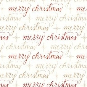 Merry Christmas Text_Red_Small
