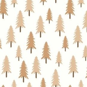 Pine Tree Forest_Neutral Tan_Large