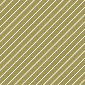Candy Cane Stripe_Moss Green_Small