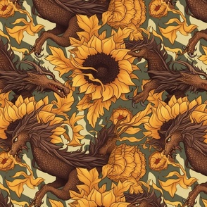sunflower dragons