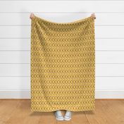 yellow boho geometric by rysunki_malunki