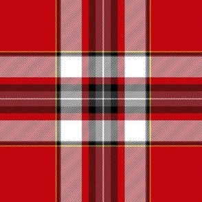 Drummond of Perth clan dress tartan, 6"